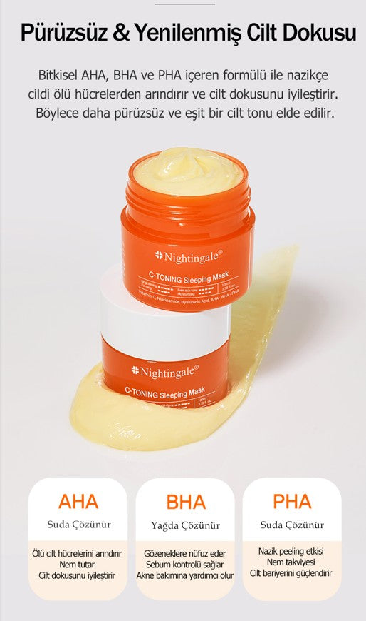 Nightingle C-TONING Sleeping Mask (100ml)