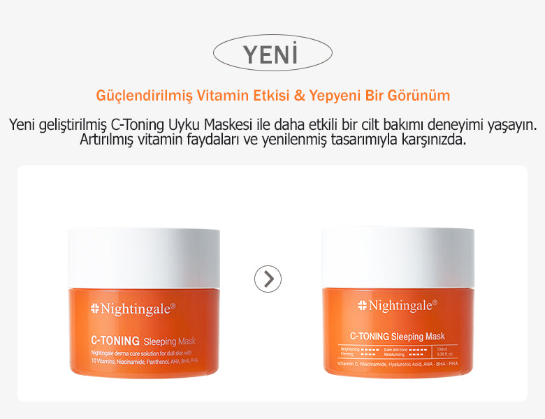Nightingle C-TONING Sleeping Mask (100ml)
