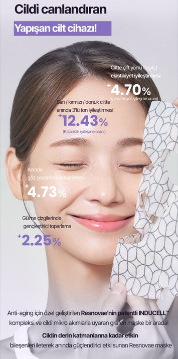 Resnovae - EV Shot Skin Boosting Mask – Premium Evde Cilt Bakımı