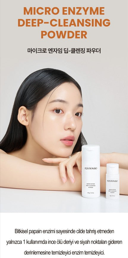 Resnovae Cleansing Powder – Derinlemesine Arındırıcı Toz Temizleyici
