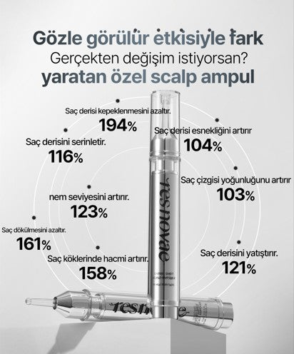 Resnovae Scalp Ampoule – Saç Derisi İçin Yoğun Onarıcı Ampul