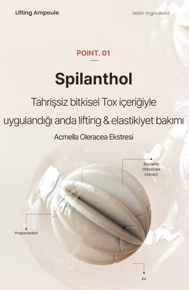Resnovae Plant Tox Lifting Ampoule – Bitki Özlü Sıkılaştırıcı Ampul